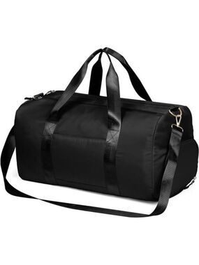 Women Duffle Bag Gym Sports Bag Travel Weekender Overnight Bag with Shoe Pocket